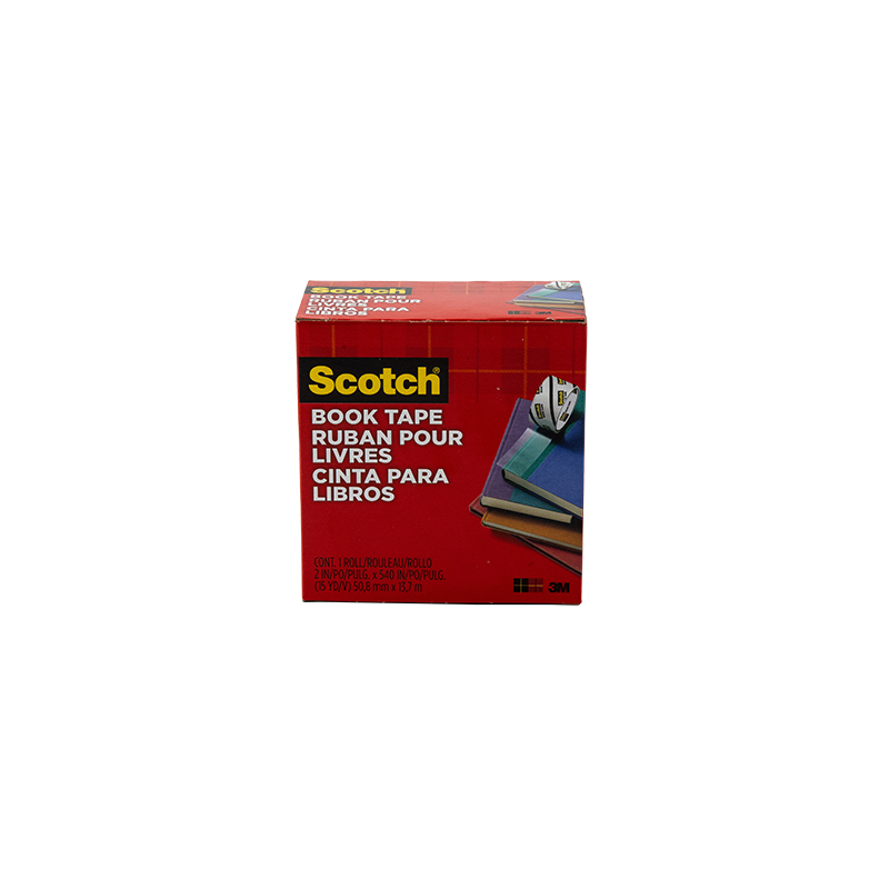Scotch No.845 Clear Book Tape – Fry Library & School Supplies