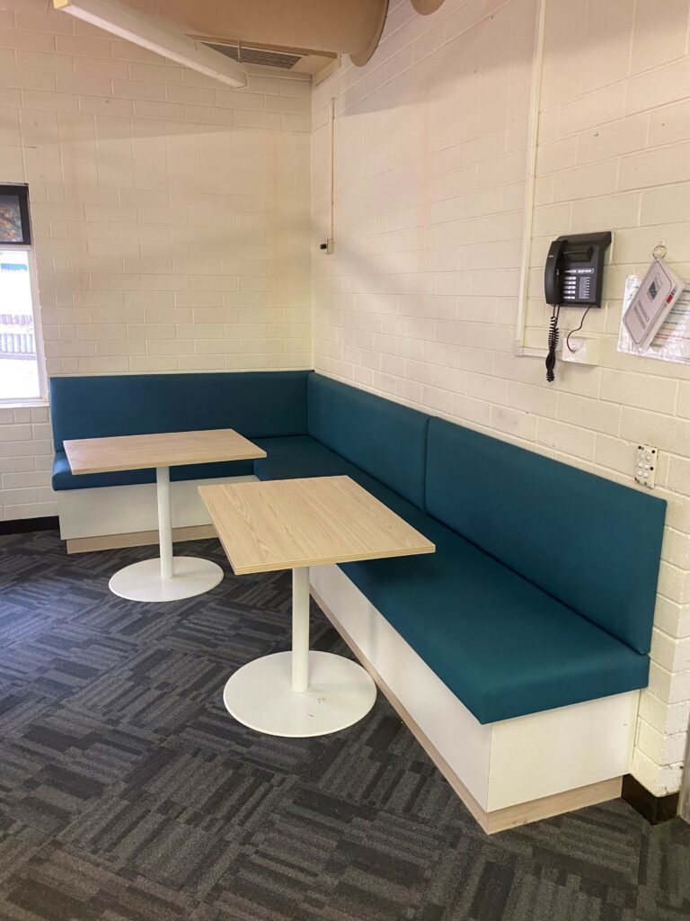 Custom Booth Seating – Fry Library & School Supplies